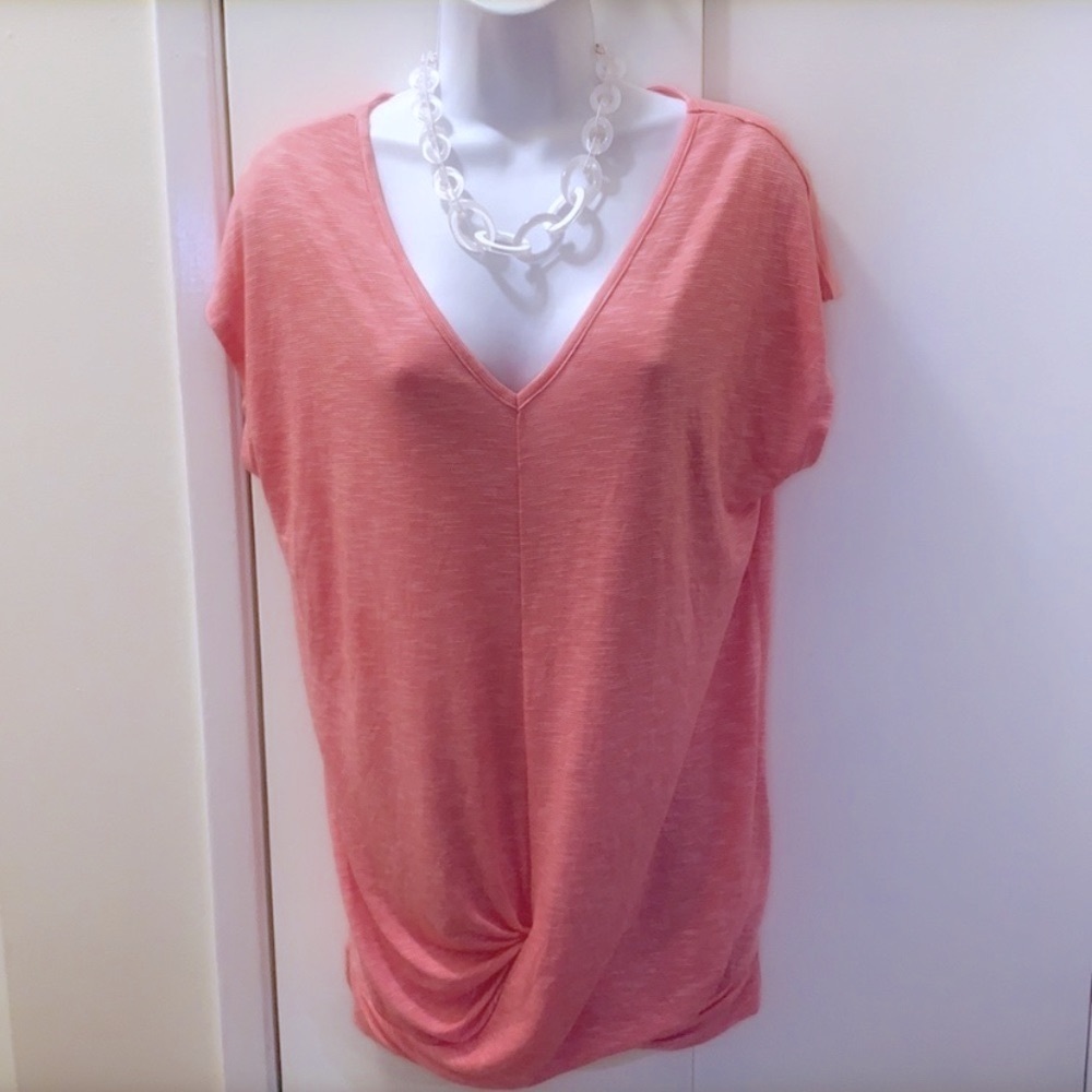 - Venus peach summer top tie waist size small